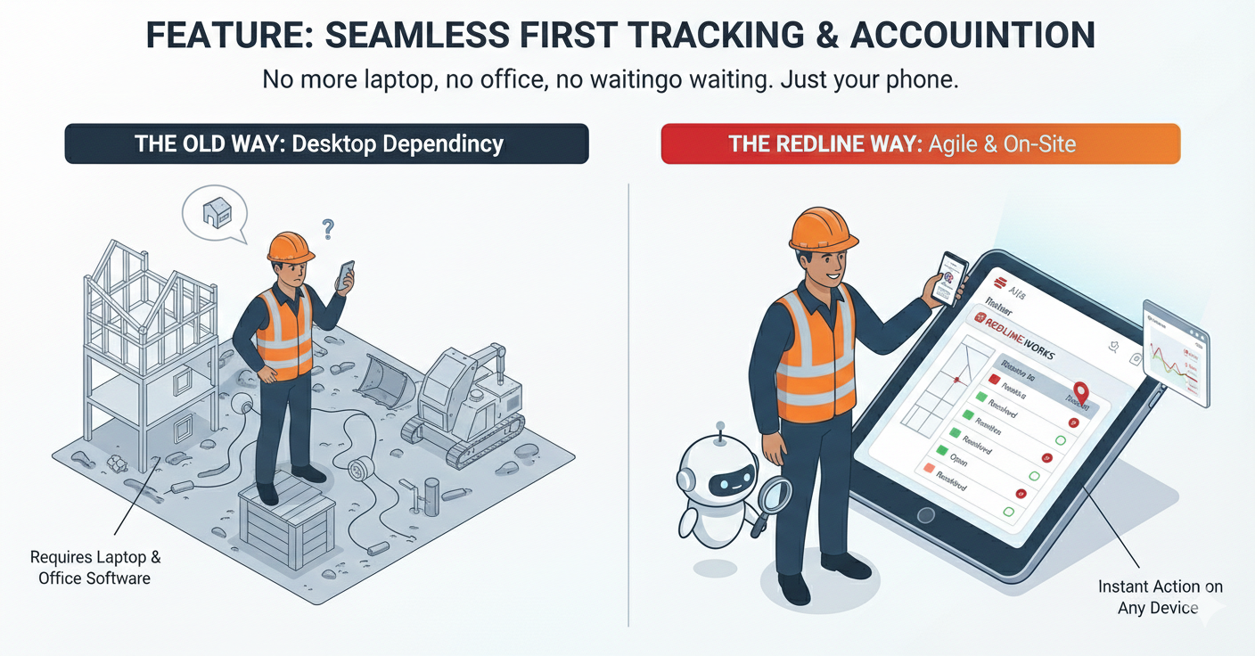 Use it right on the job site